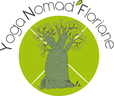 Logo Yoganomad Floriane - Franck Perrot Design - Saint-Etienne